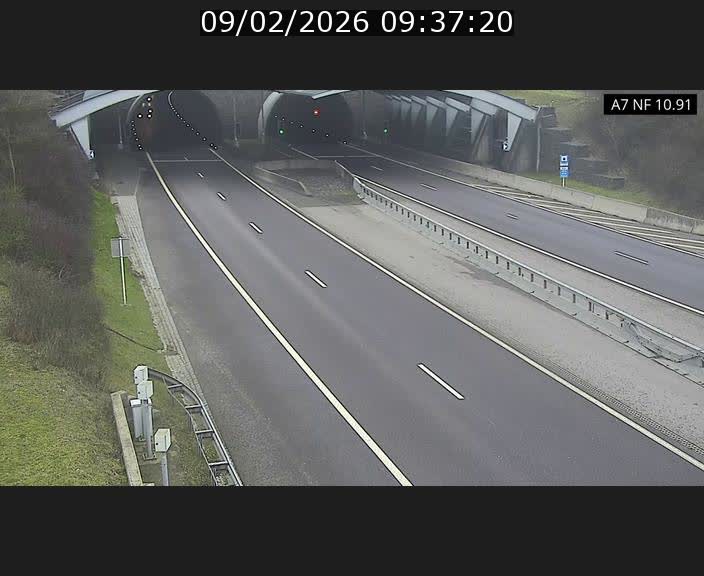 <h2>Caméra trafic Luxembourg - A7, Tunnel Gousselerbierg, entrée sud, direction Mersch</h2>