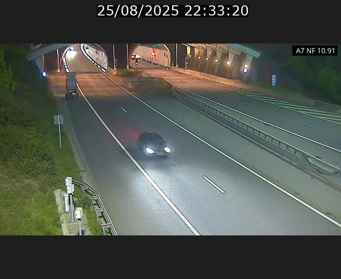 <h2>Caméra trafic Luxembourg - A7, Tunnel Gousselerbierg, entrée sud, direction Mersch</h2>