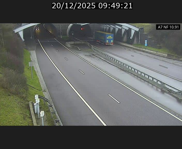 <h2>Caméra trafic Luxembourg - A7, Tunnel Gousselerbierg, entrée sud, direction Mersch</h2>