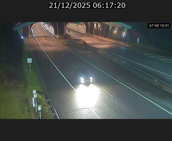 <h2>Caméra trafic Luxembourg - A7, Tunnel Gousselerbierg, entrée sud, direction Mersch</h2>