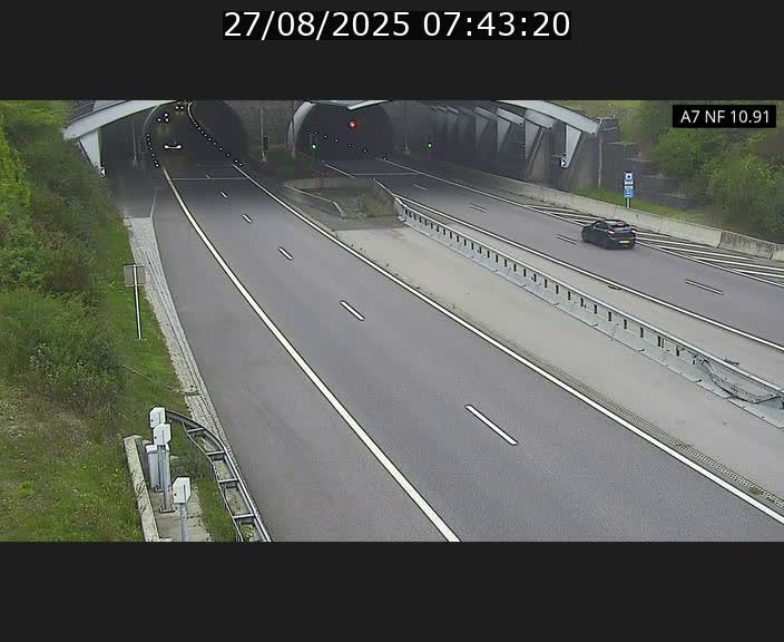 <h2>Caméra trafic Luxembourg - A7, Tunnel Gousselerbierg, entrée sud, direction Mersch</h2>