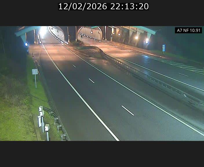<h2>Caméra trafic Luxembourg - A7, Tunnel Gousselerbierg, entrée sud, direction Mersch</h2>