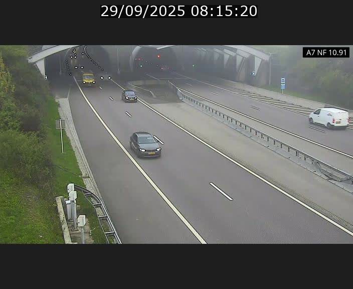 <h2>Caméra trafic Luxembourg - A7, Tunnel Gousselerbierg, entrée sud, direction Mersch</h2>