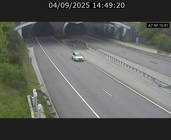 <h2>Caméra trafic Luxembourg - A7, Tunnel Gousselerbierg, entrée sud, direction Mersch</h2>