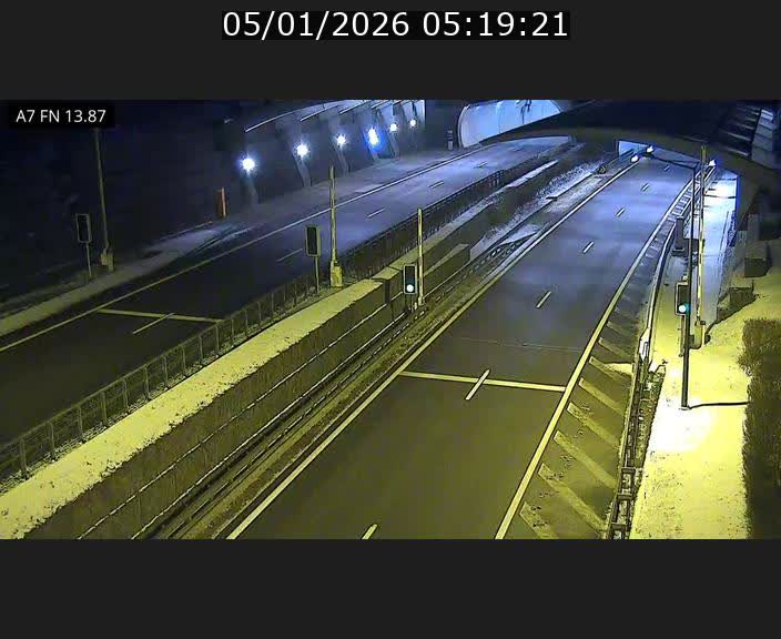 <h2>Caméra trafic Luxembourg - A7, Tunnel Gousselerbierg, entrée nord, direction Lorentzweiler</h2>