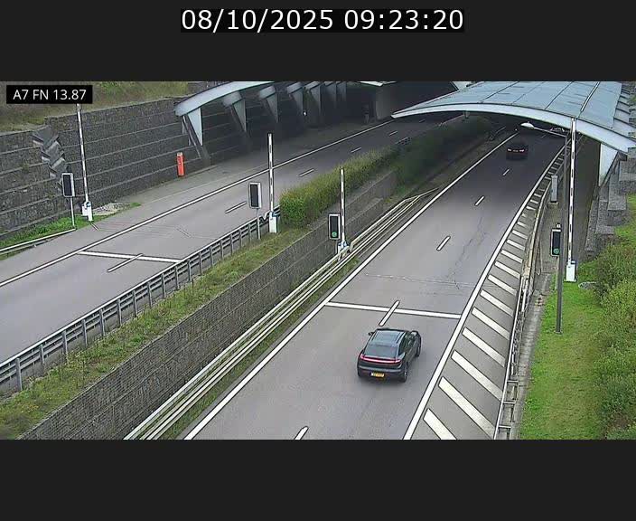 <h2>Caméra trafic Luxembourg - A7, Tunnel Gousselerbierg, entrée nord, direction Lorentzweiler</h2>