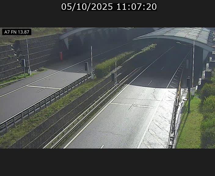<h2>Caméra trafic Luxembourg - A7, Tunnel Gousselerbierg, entrée nord, direction Lorentzweiler</h2>