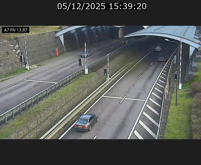 <h2>Caméra trafic Luxembourg - A7, Tunnel Gousselerbierg, entrée nord, direction Lorentzweiler</h2>
