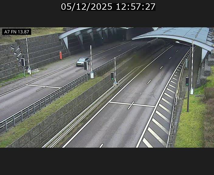<h2>Caméra trafic Luxembourg - A7, Tunnel Gousselerbierg, entrée nord, direction Lorentzweiler</h2>