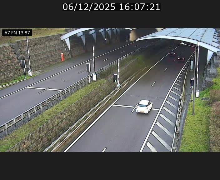 <h2>Caméra trafic Luxembourg - A7, Tunnel Gousselerbierg, entrée nord, direction Lorentzweiler</h2>