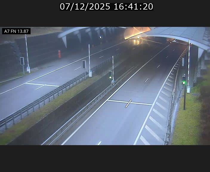 <h2>Caméra trafic Luxembourg - A7, Tunnel Gousselerbierg, entrée nord, direction Lorentzweiler</h2>