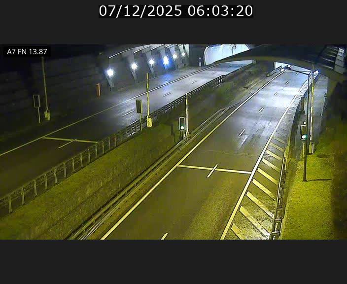 <h2>Caméra trafic Luxembourg - A7, Tunnel Gousselerbierg, entrée nord, direction Lorentzweiler</h2>