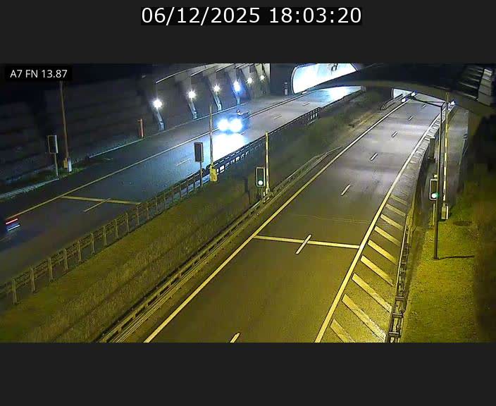 <h2>Caméra trafic Luxembourg - A7, Tunnel Gousselerbierg, entrée nord, direction Lorentzweiler</h2>