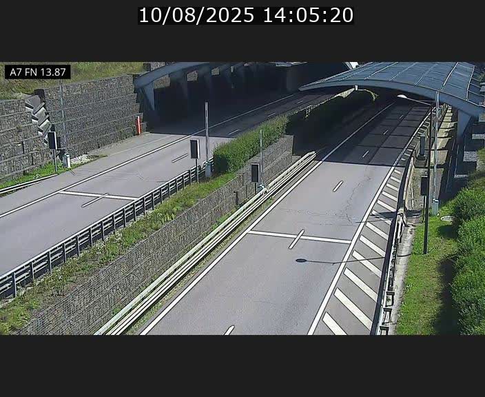 <h2>Caméra trafic Luxembourg - A7, Tunnel Gousselerbierg, entrée nord, direction Lorentzweiler</h2>