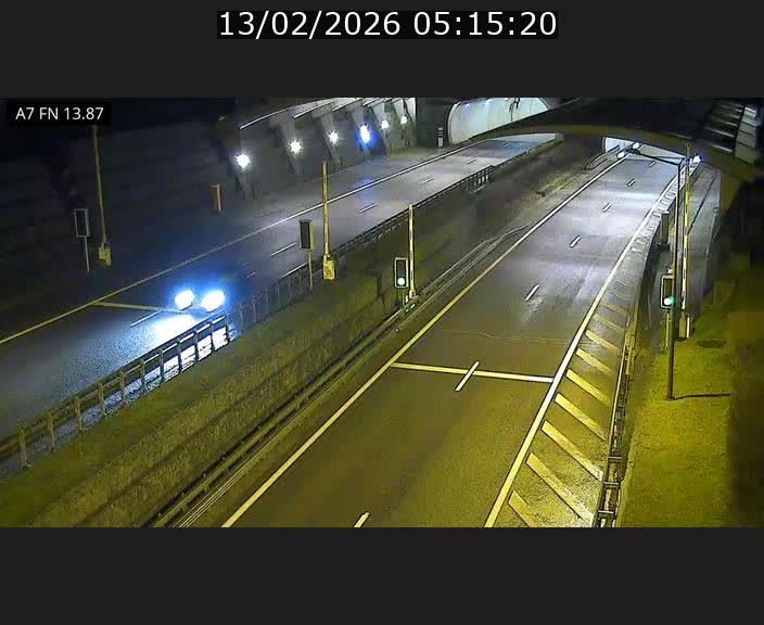 <h2>Caméra trafic Luxembourg - A7, Tunnel Gousselerbierg, entrée nord, direction Lorentzweiler</h2>