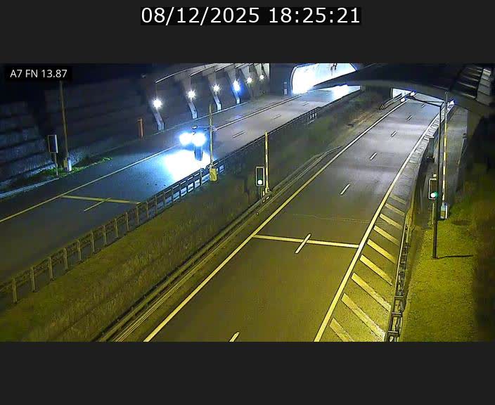 <h2>Caméra trafic Luxembourg - A7, Tunnel Gousselerbierg, entrée nord, direction Lorentzweiler</h2>