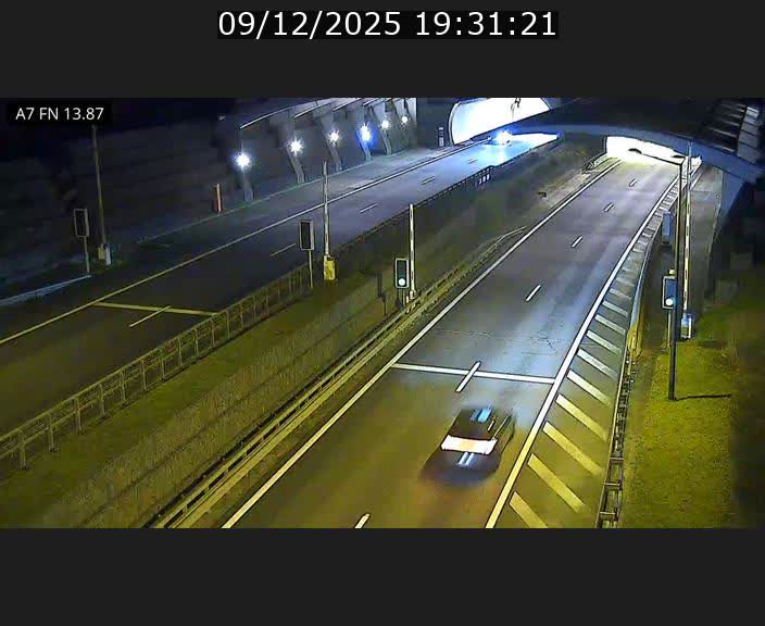 <h2>Caméra trafic Luxembourg - A7, Tunnel Gousselerbierg, entrée nord, direction Lorentzweiler</h2>
