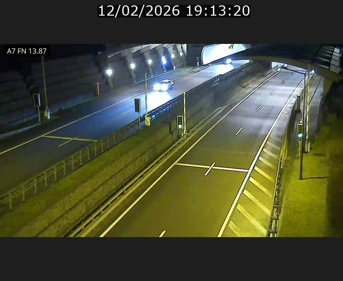<h2>Caméra trafic Luxembourg - A7, Tunnel Gousselerbierg, entrée nord, direction Lorentzweiler</h2>