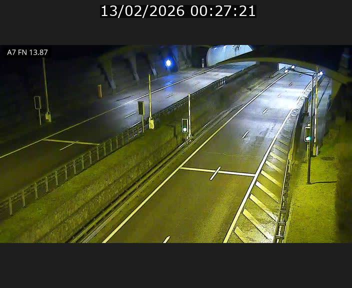 <h2>Caméra trafic Luxembourg - A7, Tunnel Gousselerbierg, entrée nord, direction Lorentzweiler</h2>