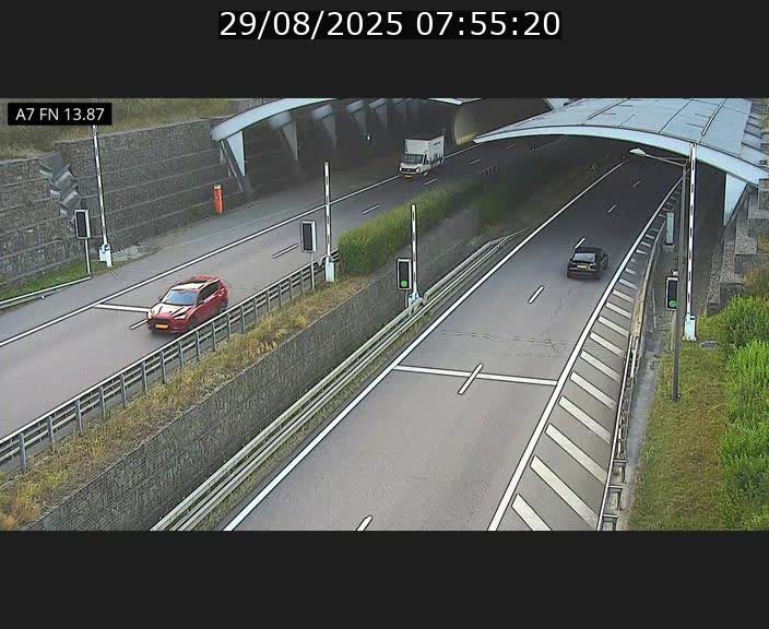 <h2>Caméra trafic Luxembourg - A7, Tunnel Gousselerbierg, entrée nord, direction Lorentzweiler</h2>