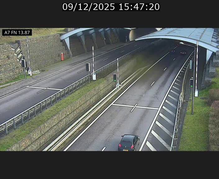 <h2>Caméra trafic Luxembourg - A7, Tunnel Gousselerbierg, entrée nord, direction Lorentzweiler</h2>
