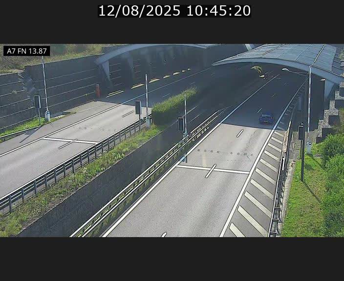 <h2>Caméra trafic Luxembourg - A7, Tunnel Gousselerbierg, entrée nord, direction Lorentzweiler</h2>