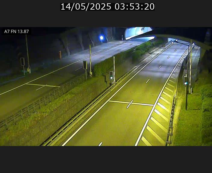 <h2>Caméra trafic Luxembourg - A7, Tunnel Gousselerbierg, entrée nord, direction Lorentzweiler</h2>