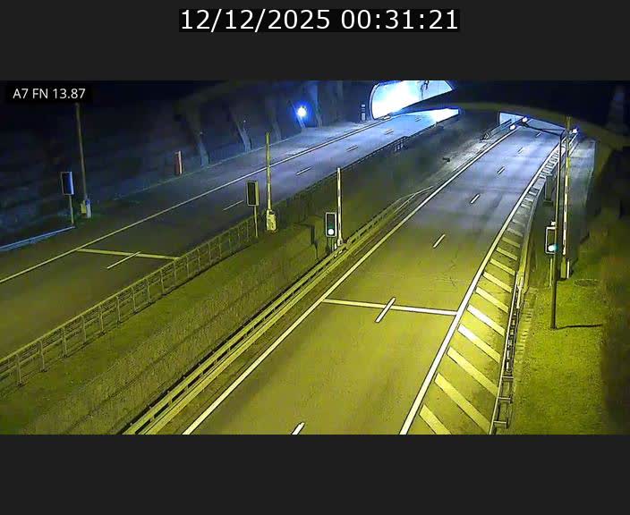 <h2>Caméra trafic Luxembourg - A7, Tunnel Gousselerbierg, entrée nord, direction Lorentzweiler</h2>
