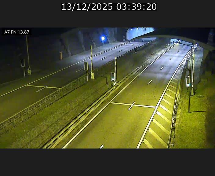 <h2>Caméra trafic Luxembourg - A7, Tunnel Gousselerbierg, entrée nord, direction Lorentzweiler</h2>