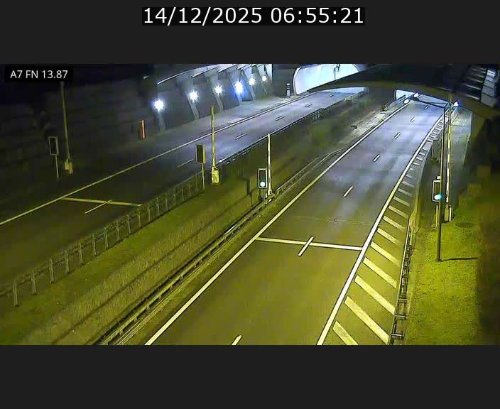 <h2>Caméra trafic Luxembourg - A7, Tunnel Gousselerbierg, entrée nord, direction Lorentzweiler</h2>