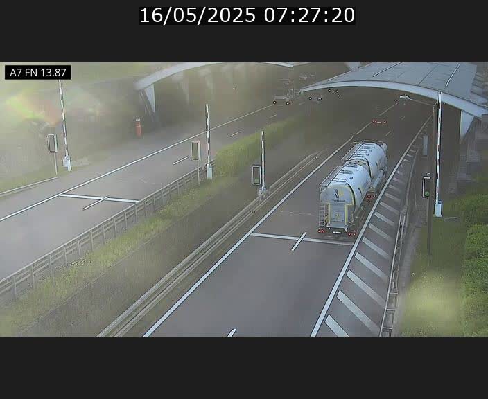 <h2>Caméra trafic Luxembourg - A7, Tunnel Gousselerbierg, entrée nord, direction Lorentzweiler</h2>