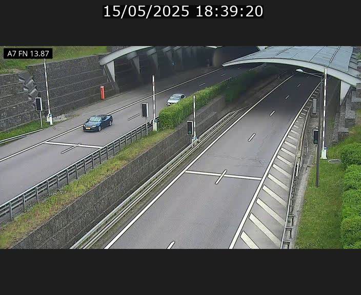 <h2>Caméra trafic Luxembourg - A7, Tunnel Gousselerbierg, entrée nord, direction Lorentzweiler</h2>
