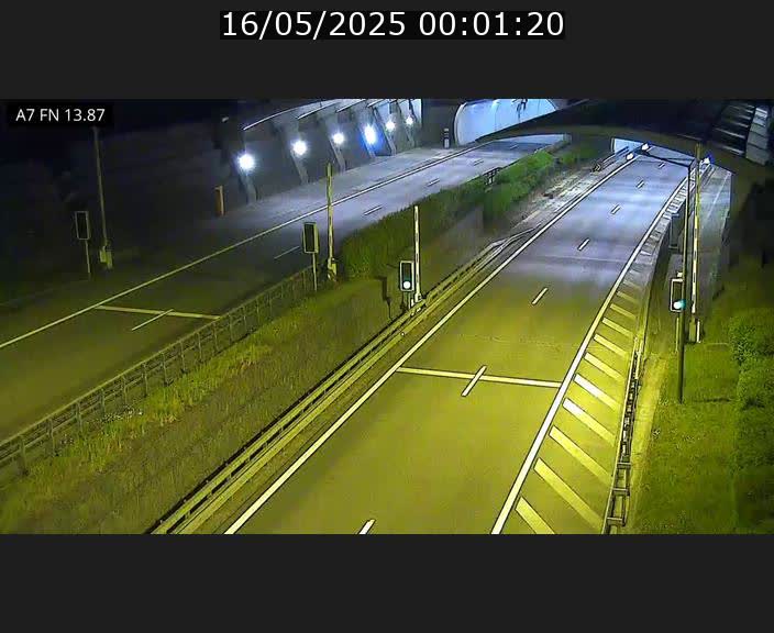 <h2>Caméra trafic Luxembourg - A7, Tunnel Gousselerbierg, entrée nord, direction Lorentzweiler</h2>