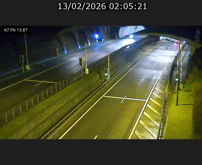 <h2>Caméra trafic Luxembourg - A7, Tunnel Gousselerbierg, entrée nord, direction Lorentzweiler</h2>