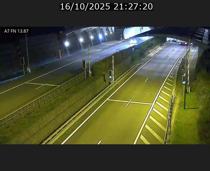 <h2>Caméra trafic Luxembourg - A7, Tunnel Gousselerbierg, entrée nord, direction Lorentzweiler</h2>