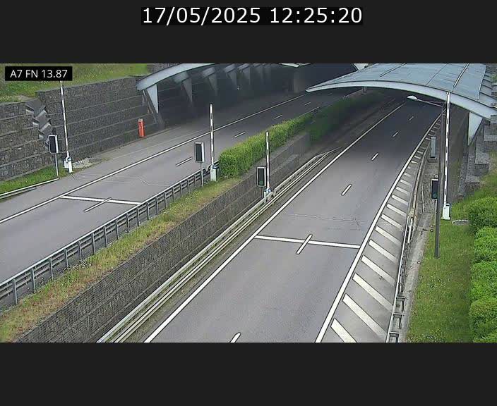 <h2>Caméra trafic Luxembourg - A7, Tunnel Gousselerbierg, entrée nord, direction Lorentzweiler</h2>