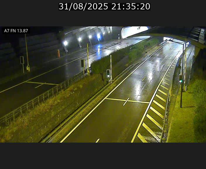 <h2>Caméra trafic Luxembourg - A7, Tunnel Gousselerbierg, entrée nord, direction Lorentzweiler</h2>