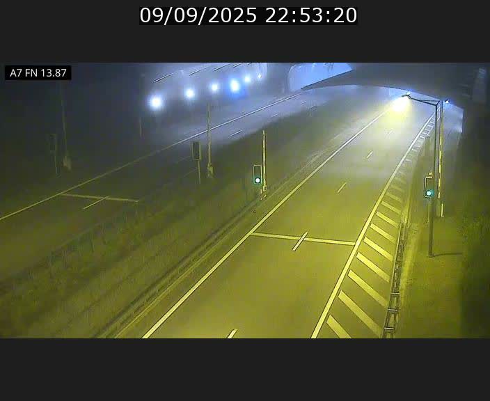 <h2>Caméra trafic Luxembourg - A7, Tunnel Gousselerbierg, entrée nord, direction Lorentzweiler</h2>