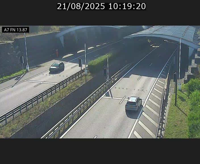 <h2>Caméra trafic Luxembourg - A7, Tunnel Gousselerbierg, entrée nord, direction Lorentzweiler</h2>