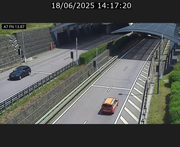 <h2>Caméra trafic Luxembourg - A7, Tunnel Gousselerbierg, entrée nord, direction Lorentzweiler</h2>