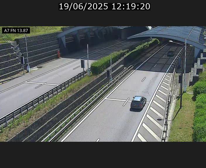 <h2>Caméra trafic Luxembourg - A7, Tunnel Gousselerbierg, entrée nord, direction Lorentzweiler</h2>