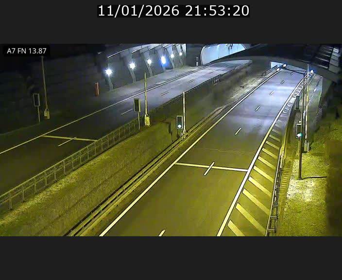 <h2>Caméra trafic Luxembourg - A7, Tunnel Gousselerbierg, entrée nord, direction Lorentzweiler</h2>