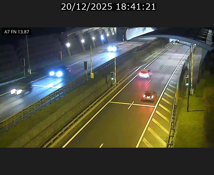 <h2>Caméra trafic Luxembourg - A7, Tunnel Gousselerbierg, entrée nord, direction Lorentzweiler</h2>