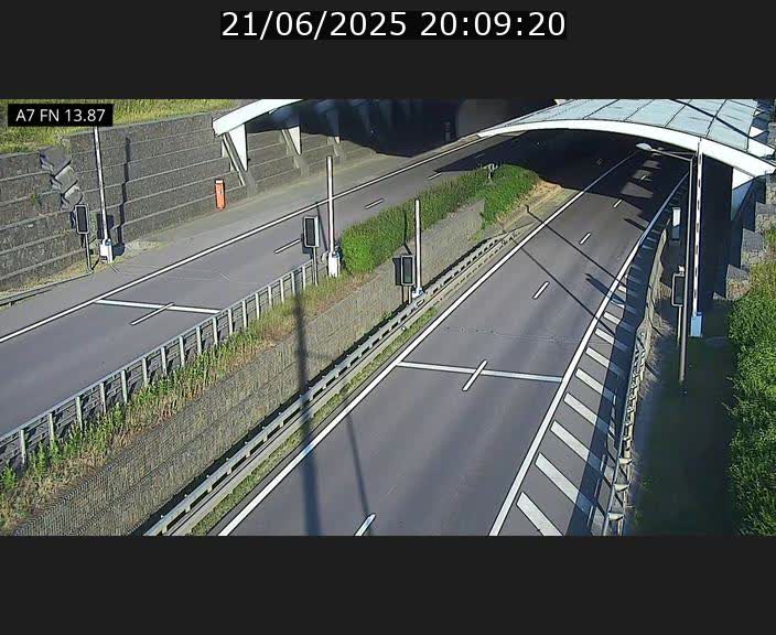 <h2>Caméra trafic Luxembourg - A7, Tunnel Gousselerbierg, entrée nord, direction Lorentzweiler</h2>