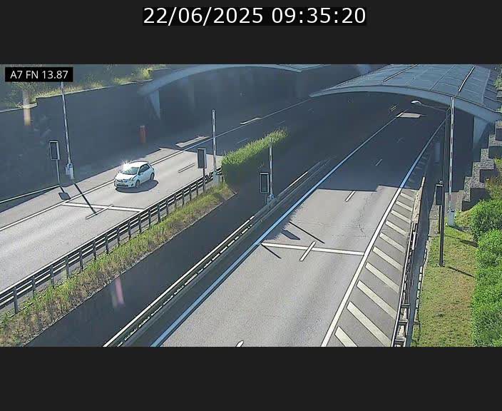 <h2>Caméra trafic Luxembourg - A7, Tunnel Gousselerbierg, entrée nord, direction Lorentzweiler</h2>