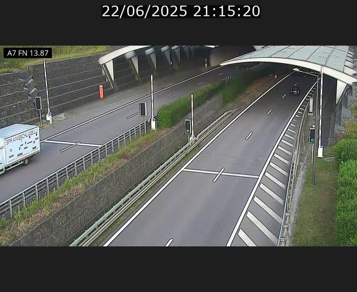 <h2>Caméra trafic Luxembourg - A7, Tunnel Gousselerbierg, entrée nord, direction Lorentzweiler</h2>
