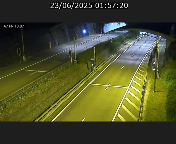 <h2>Caméra trafic Luxembourg - A7, Tunnel Gousselerbierg, entrée nord, direction Lorentzweiler</h2>