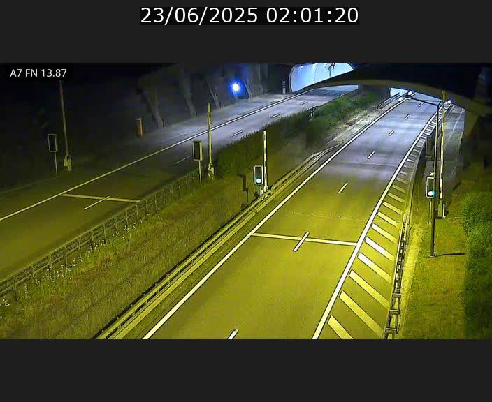 <h2>Caméra trafic Luxembourg - A7, Tunnel Gousselerbierg, entrée nord, direction Lorentzweiler</h2>
