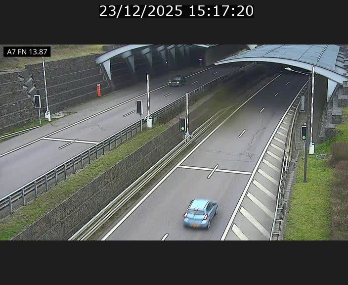 <h2>Caméra trafic Luxembourg - A7, Tunnel Gousselerbierg, entrée nord, direction Lorentzweiler</h2>