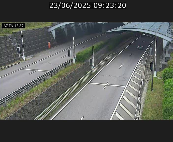 <h2>Caméra trafic Luxembourg - A7, Tunnel Gousselerbierg, entrée nord, direction Lorentzweiler</h2>